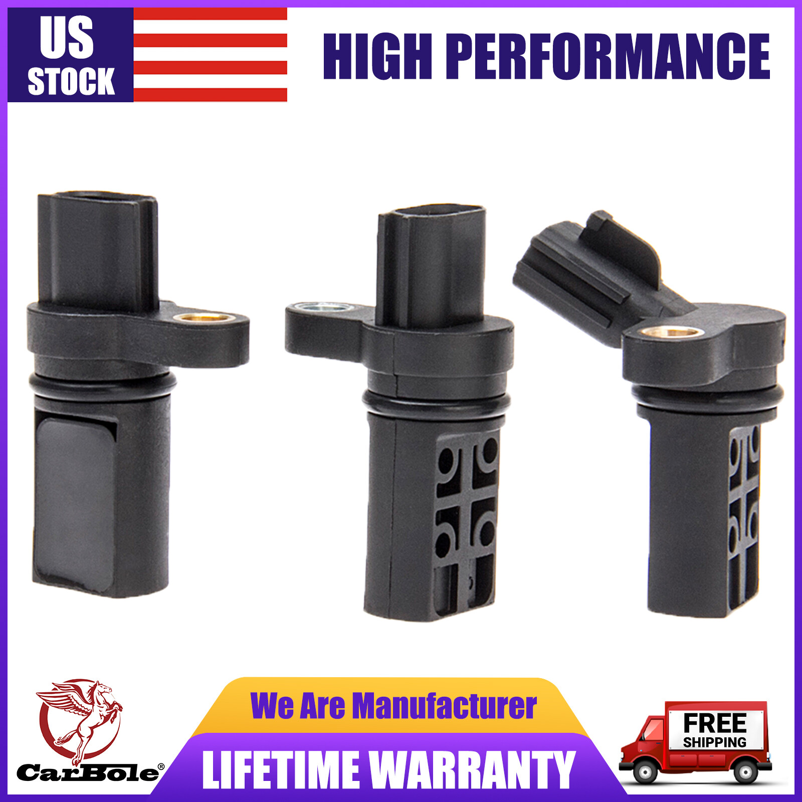 3 Pcs Camshaft / Crankshaft Position Sensor Fit Infiniti Nissan Maxima 350Z NEW