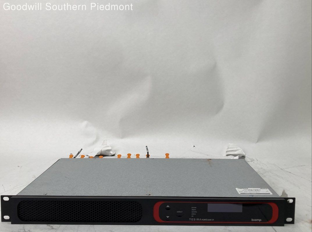BIAMP TESIRA Forte Dan VT Digital Signal Processor - Tested (#PZXYP5)
