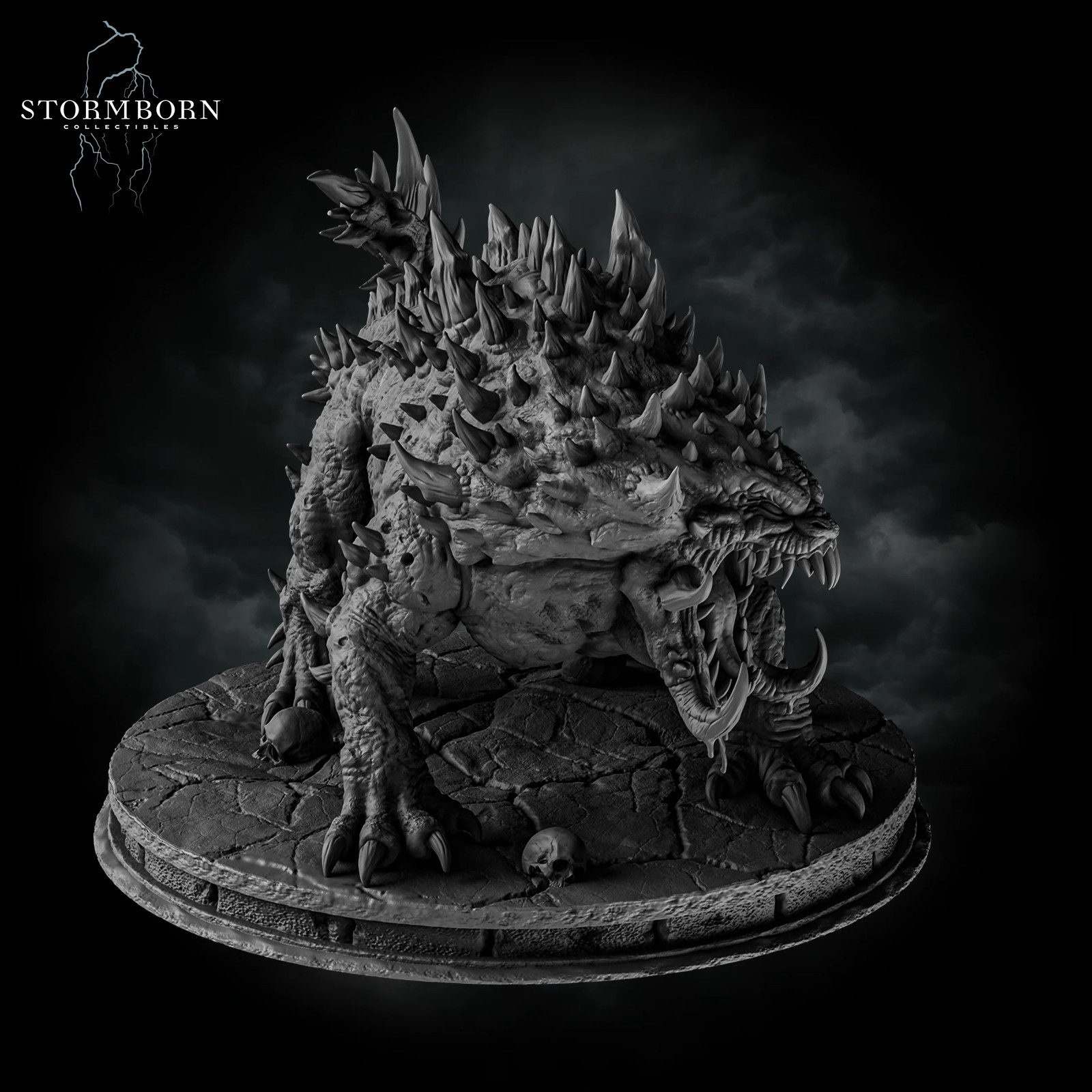 Nightmare Beast - 28mm Heroic Fantasy RPG Miniatures - Resin Tabletop Miniature