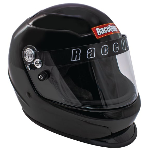 RaceQuip Pro Youth Full - Face Helmet Gloss Black SFI 24.1 Rated 2260096RQP