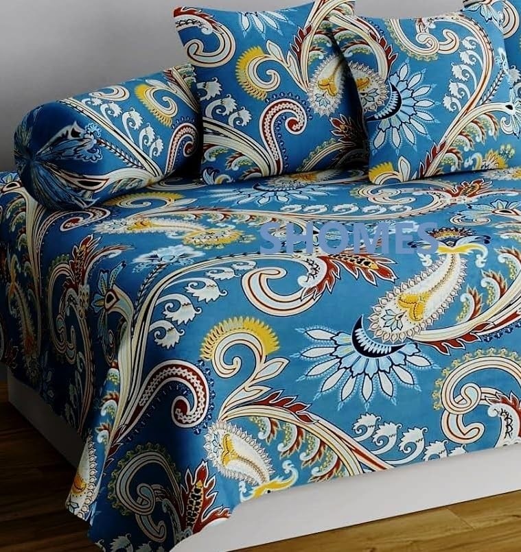 Cotton 6 Pieces Diwan Cover Set IB 87
