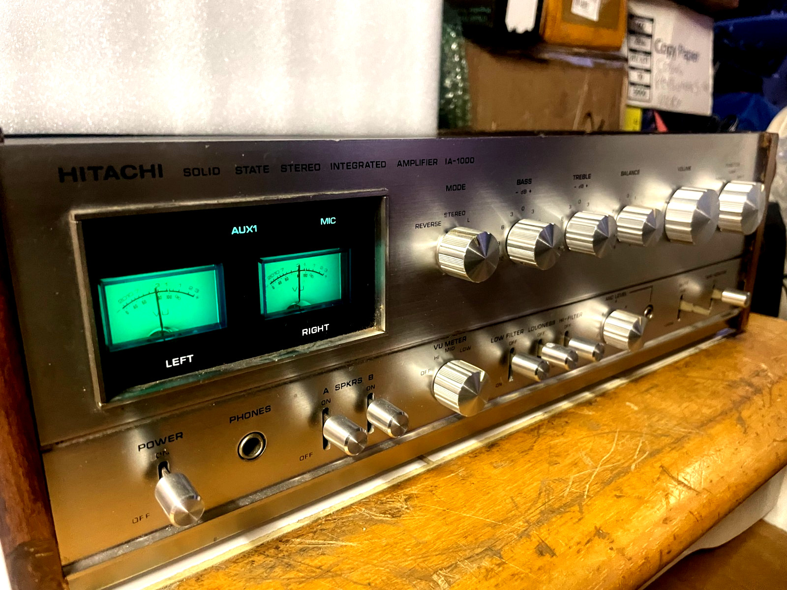 Hitachi IA-1000 | Pre-Main Integrated Amplifier | Rare