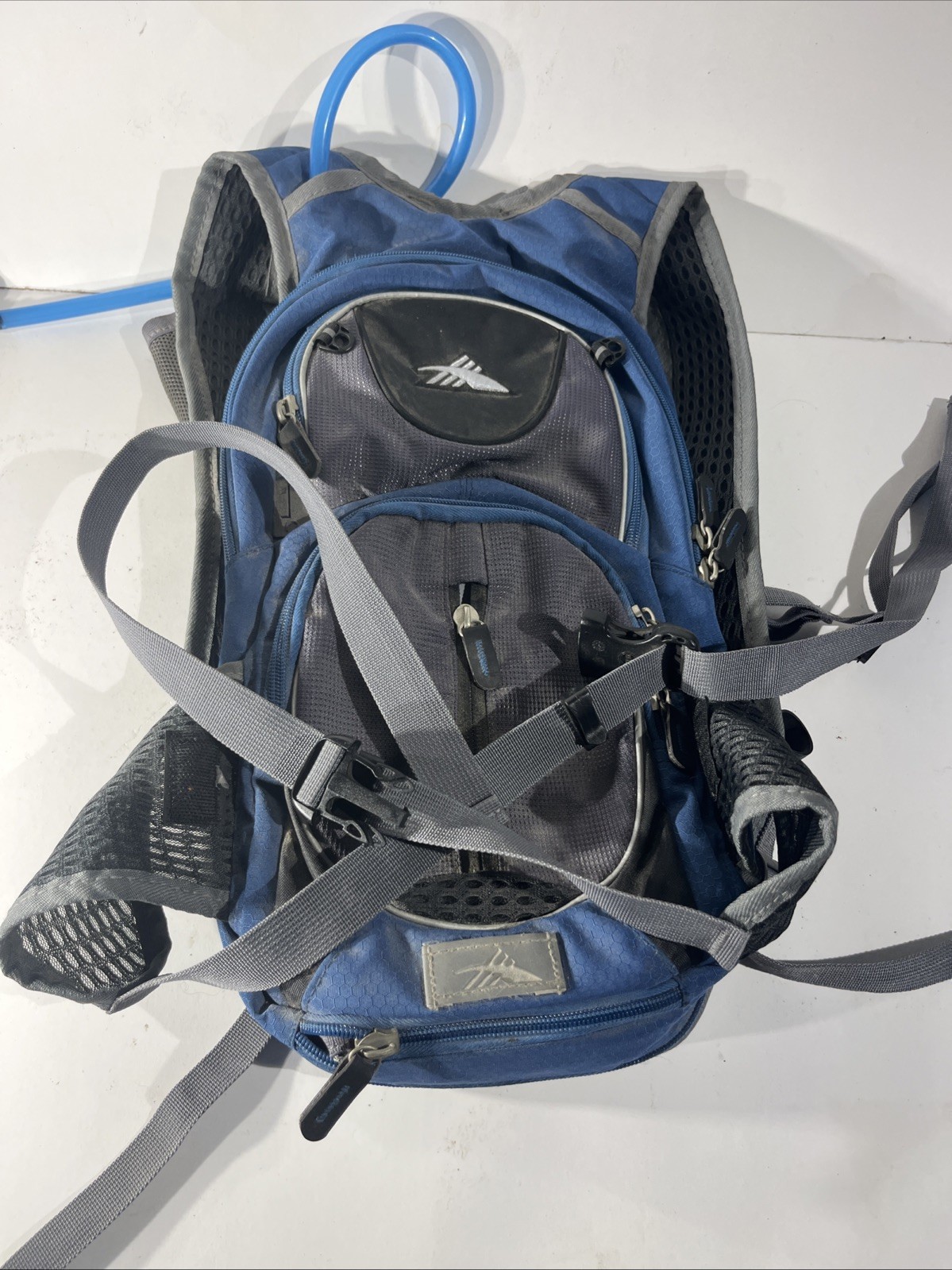 High Sierra Blue Hydration Pack With Bladder