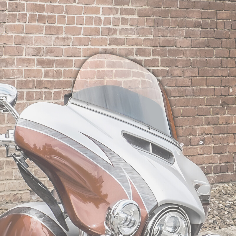 Clear Windshield Windscreen Fit For Harley Electra Glide Ultra Classic 2014-2024