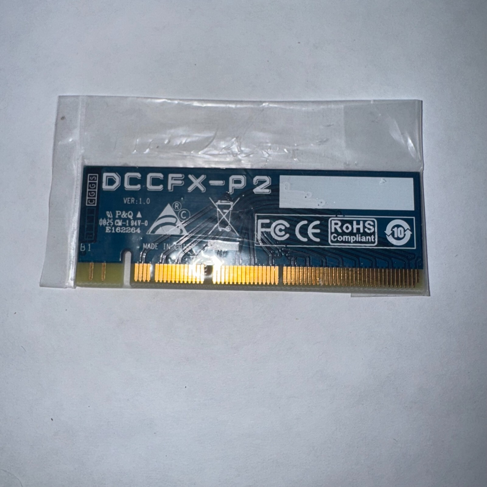 DCCFX-P2 PCI Dummy Load Card / PC REPAIR /  PC MOD / FACTORY PACKAGING SEALED