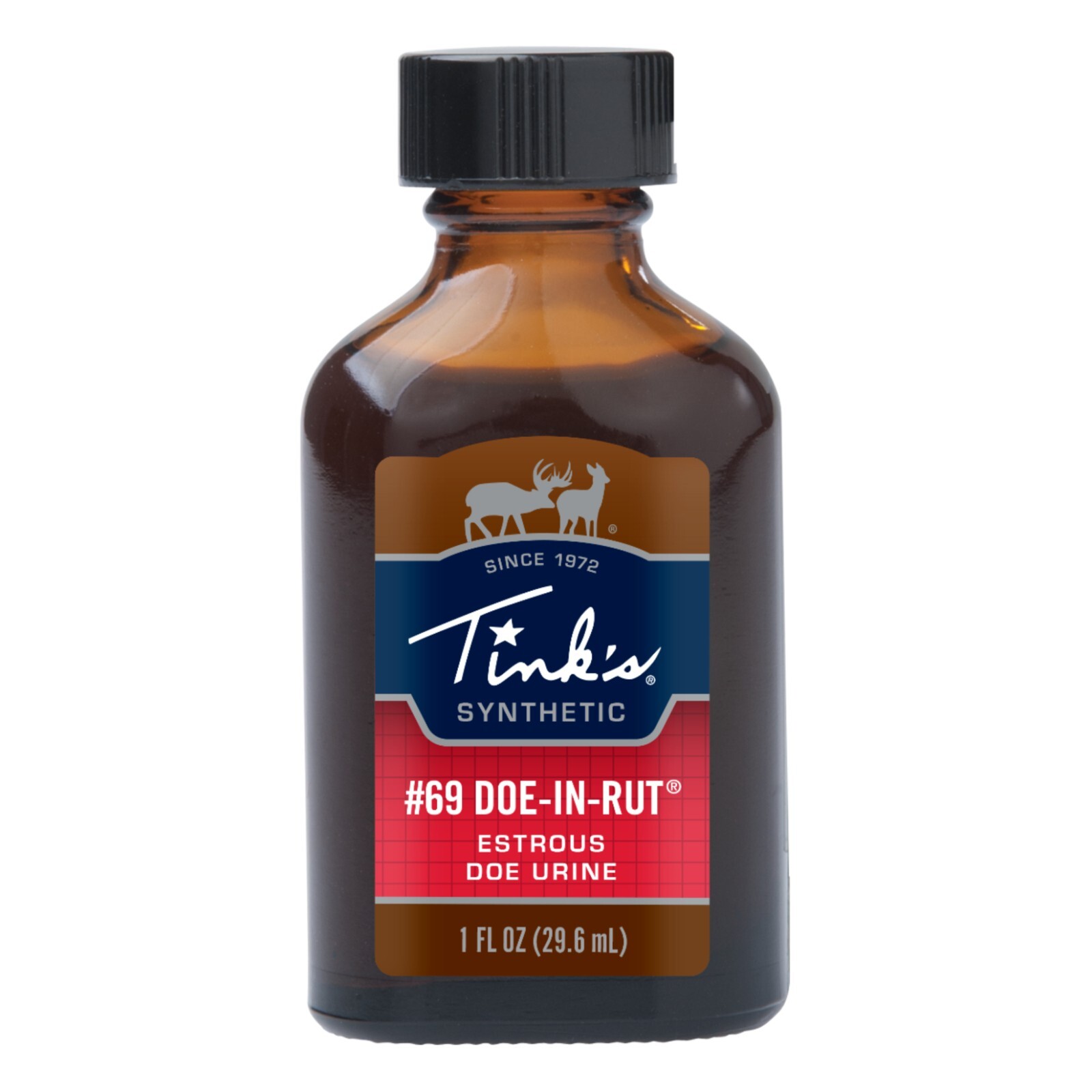 Tink's #69 Doe-in-Rut Deer Urine Buck Natural Arousal Lure Pre-Rut 1 fl oz W6366