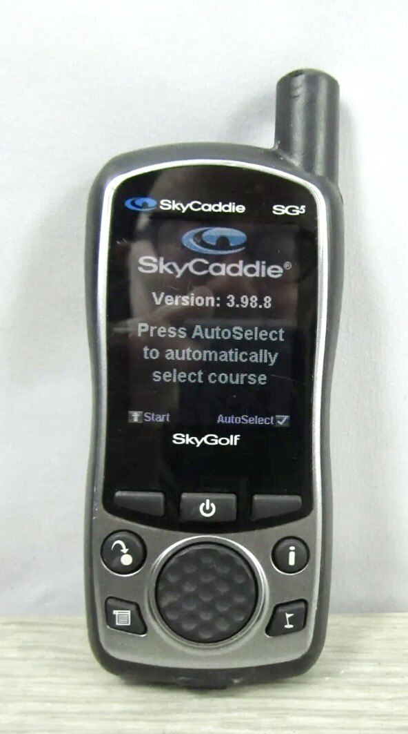 SkyCaddie SG5 Handheld SkyGolf Golf Course Rangefinder GPS Tested & Ready