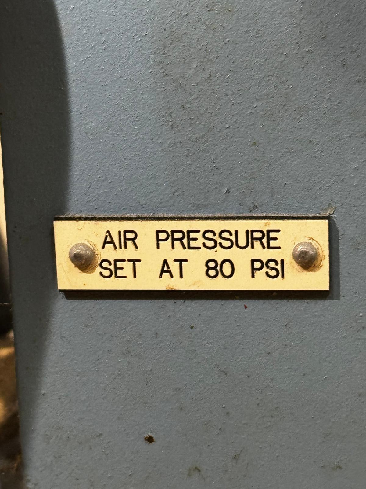 BTM Pneumatic press unit Model P-2 -B x 1.5 PT100 A=5 94 CPP