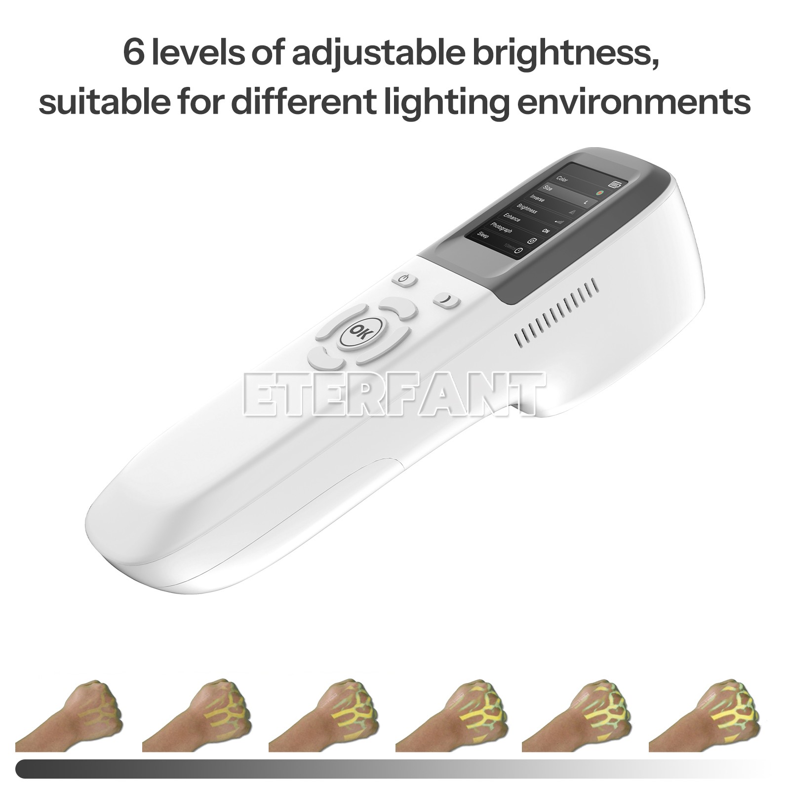 QV-600 Vein Finder Locator Handheld Portable Near-Infrared Blood Vessel Display