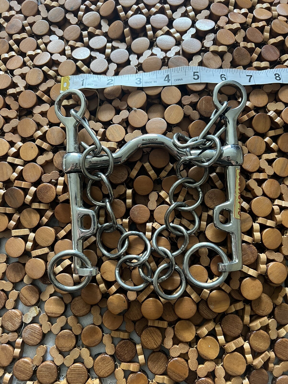 Weymouth Bit Stainless Steel Dressage Equestrian Port 5” X 6.25” Serrated