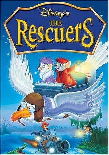 The Rescuers - DVD - GOOD