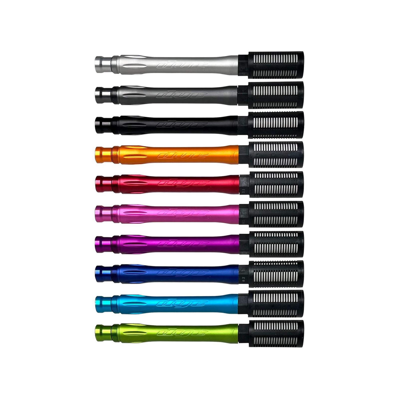 Dye UL-S QT AC Barrel W/ Tech Muffler - Polished Green