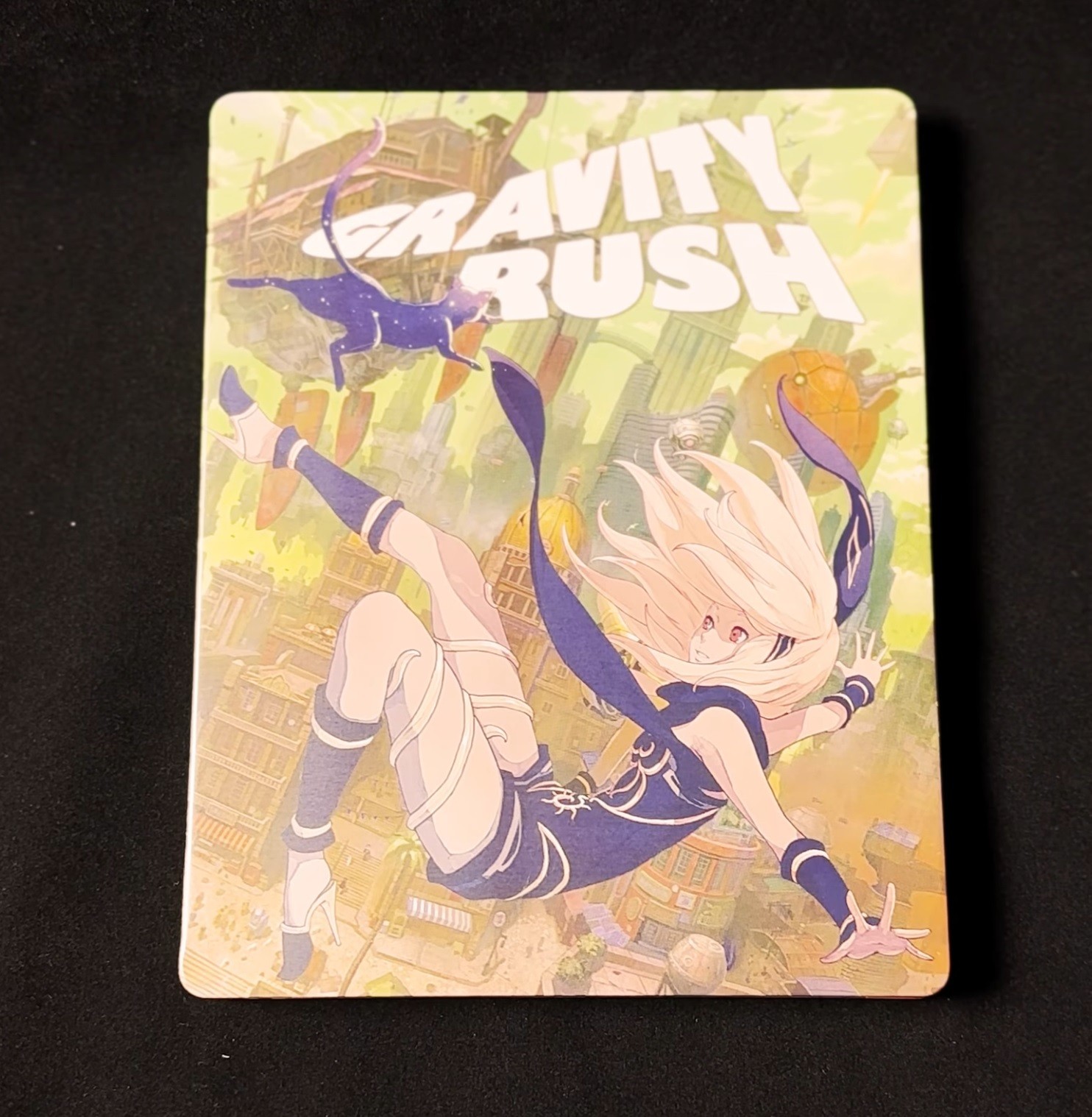 Limited Gravity Rush / Gravity Daze Remastered Editio Steelbook Case Custom Made