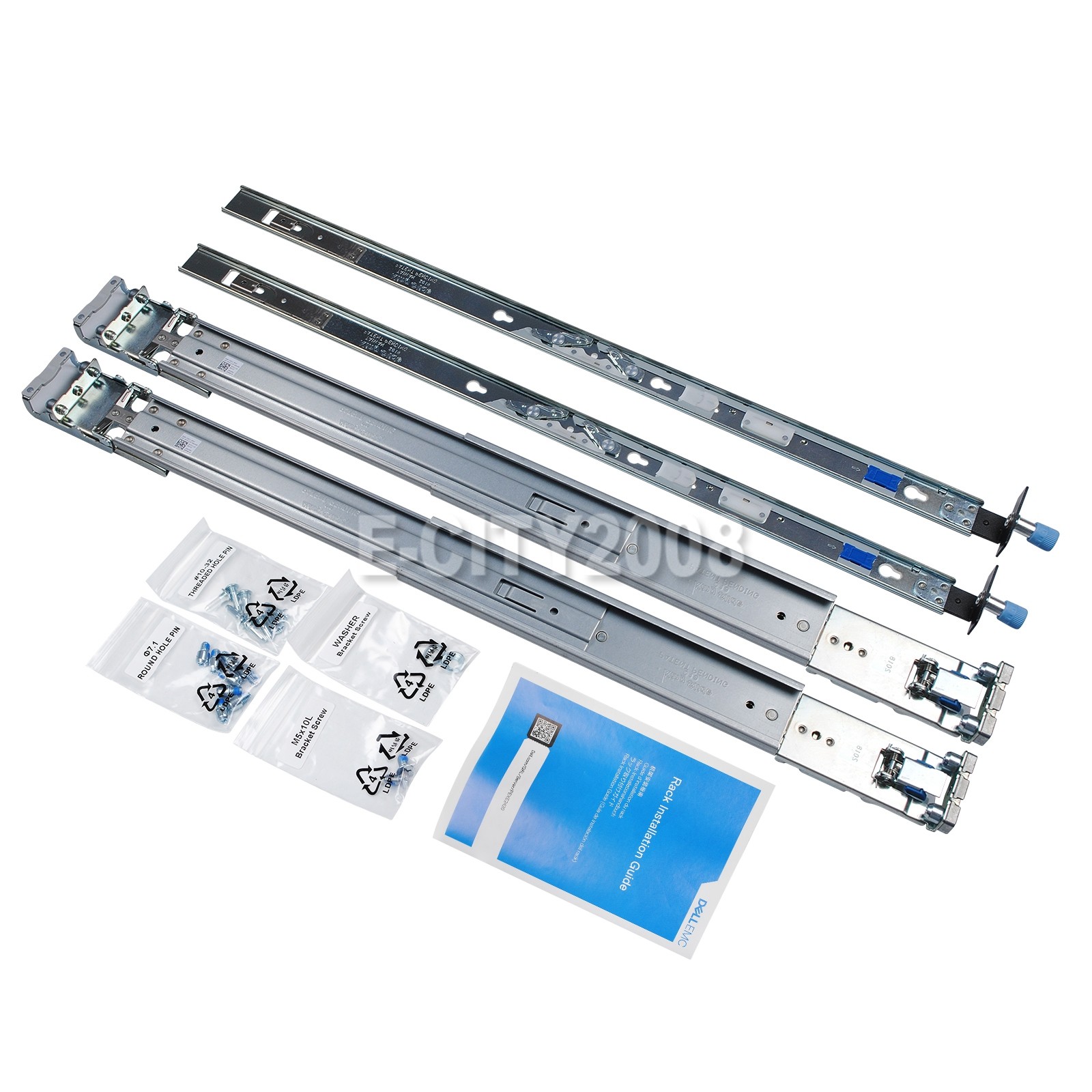 2U Dynamic Rail Slide CCY73 T4Y2K for Dell R540 XE2420