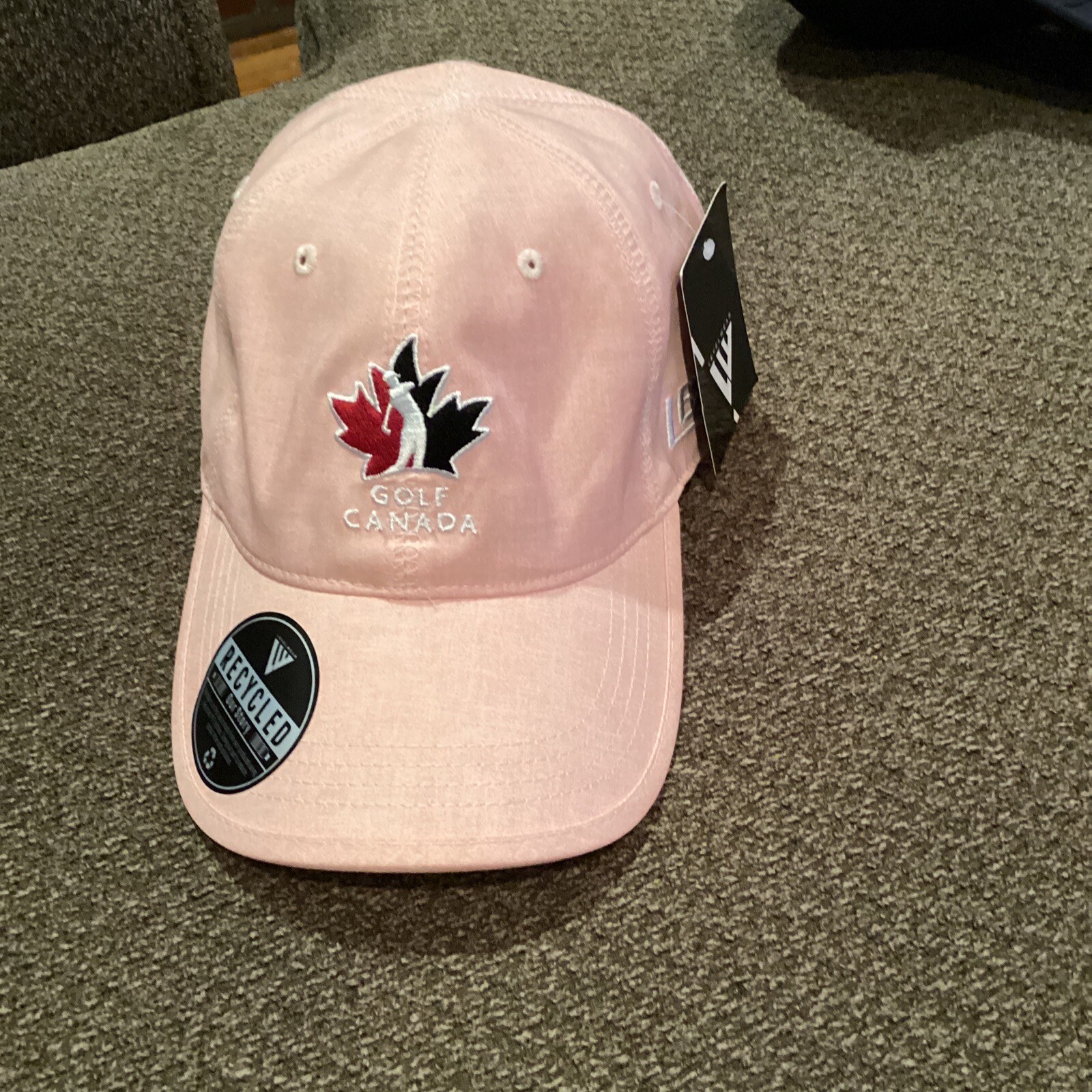 Golf Canada Womens Senior Open Levelwear Golf Hat Adjustable New With Tags