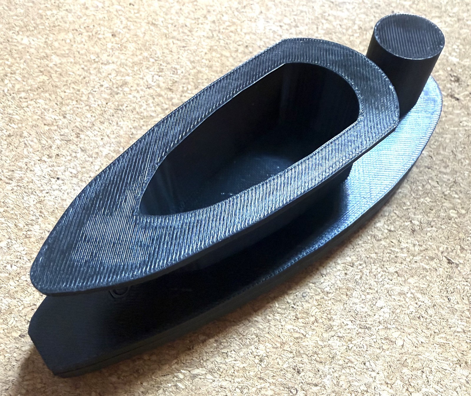 GearHead Tailhook Mod 1 COMPACT Soft Rubber Recoil Pad/Plug HoneyComb Texture