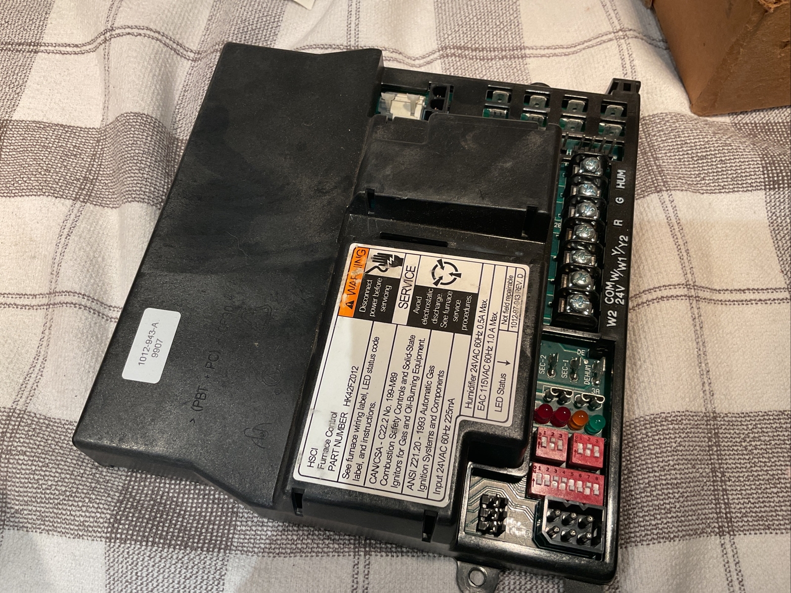 OEM Carrier Bryant Payne HK42FZ012 HCSI Control Board