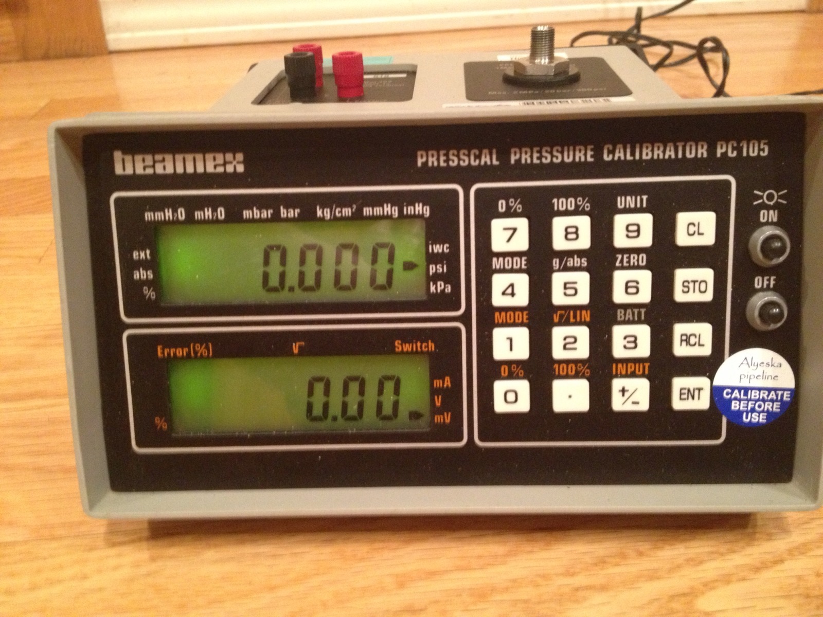 BEAMEX   CALIBRATOR