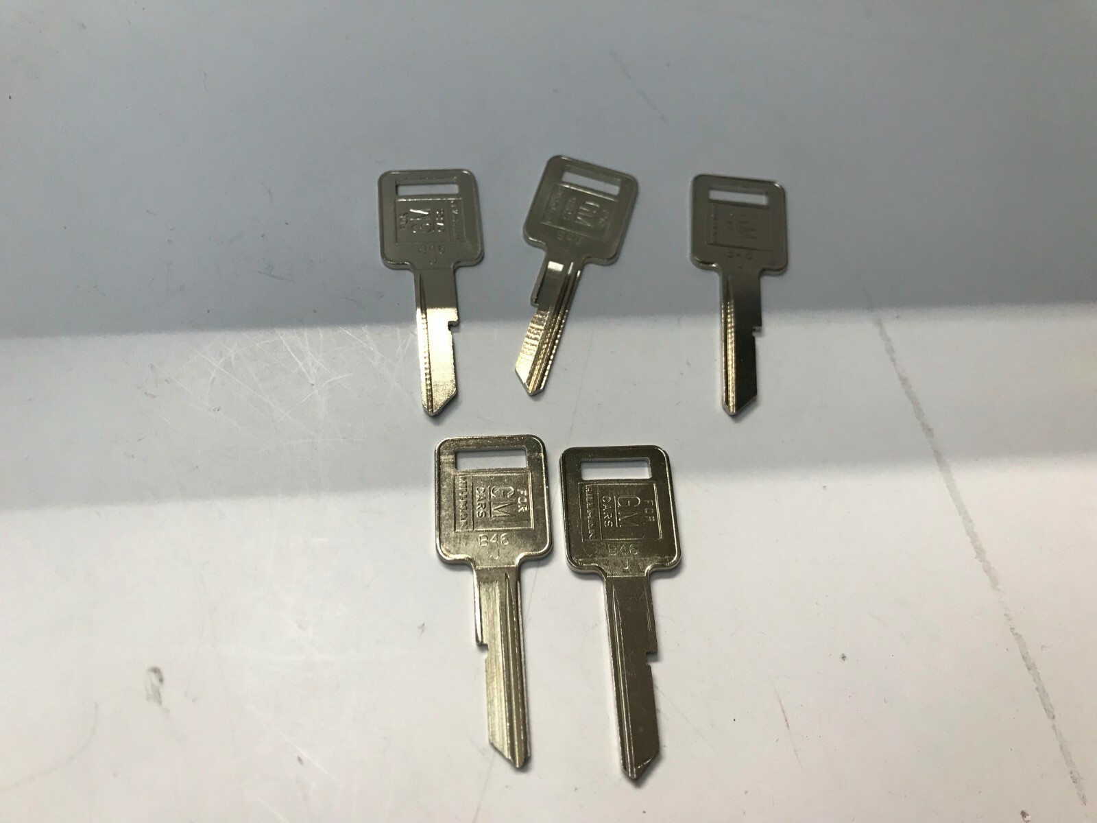 5 PK Blank Keys Domestic Auto B46 J (FOR GM Cars)