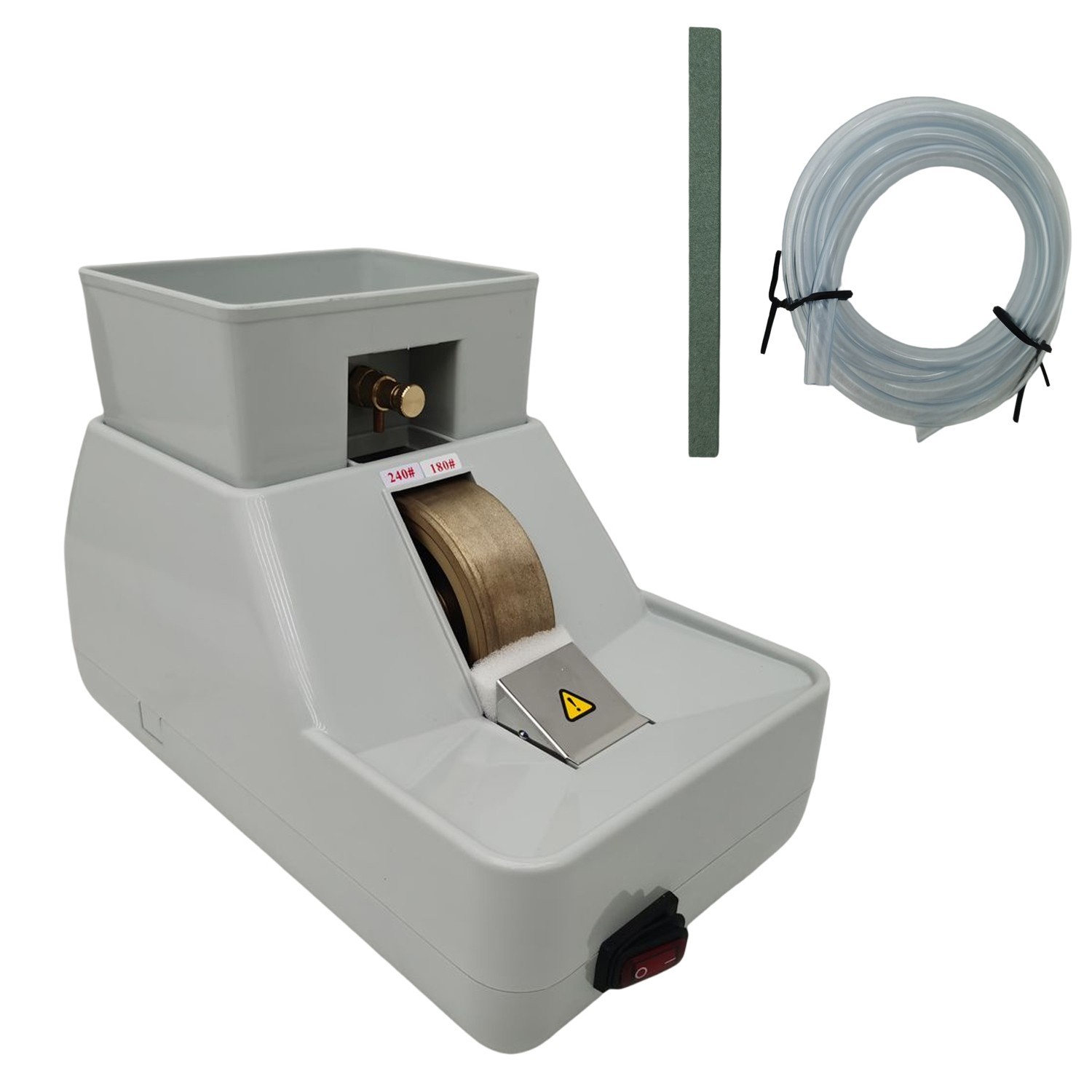 Small Lens Grinding Machine Diamond Wheel 240 &180 Mesh Wet Grinding 110V​ 50W