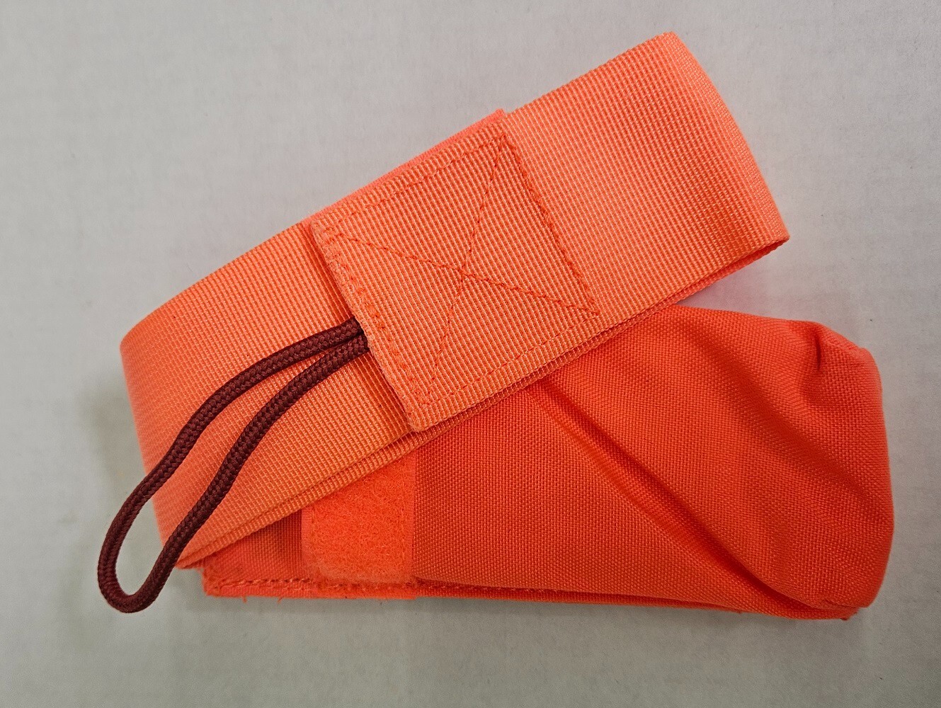 AR500 Orange "Quick Pull" TQ Pouch with MOLLE
