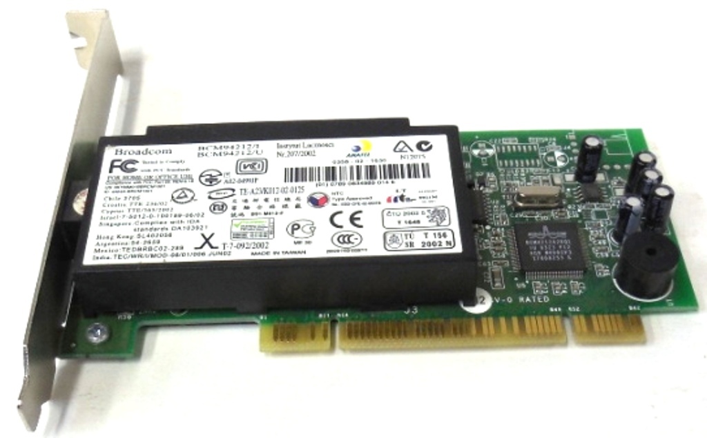 BROADCOM,  PCI MODEM, BCM94212/I, BCM94212/U
