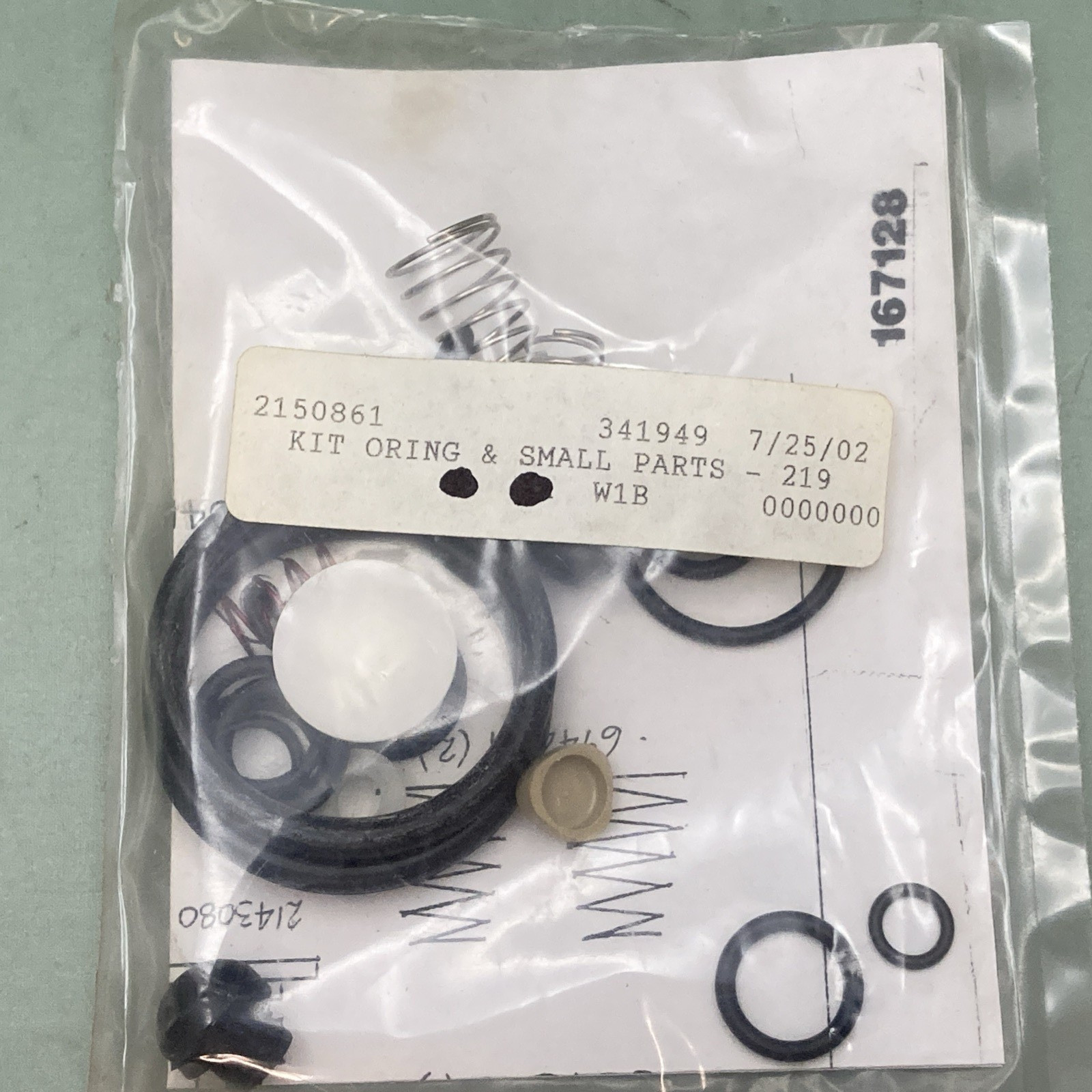 NEW REPLACES STOELTING 2150861 Small O-Ring Parts Kit- 219