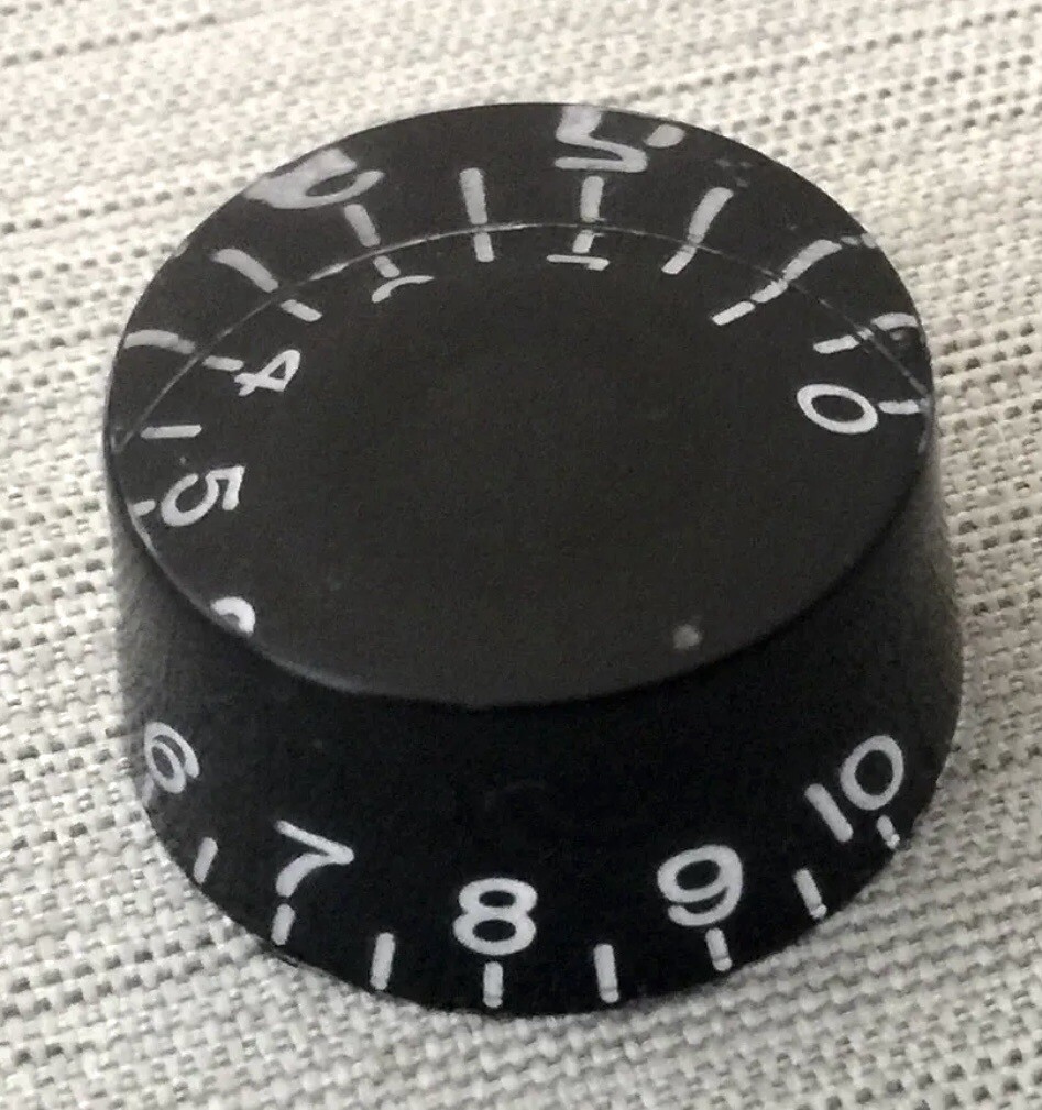 2017 Epiphone Electric Guitar Volume Tone Switch Original Black Knob