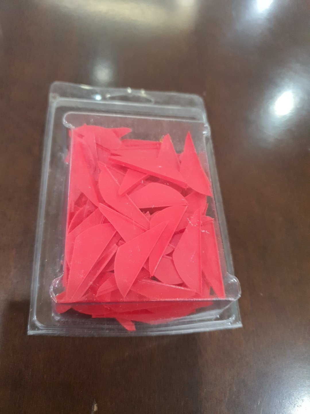 100 Pack Bohning Archery Blazer 1.5 Inch Mini Vanes: Red: NOS