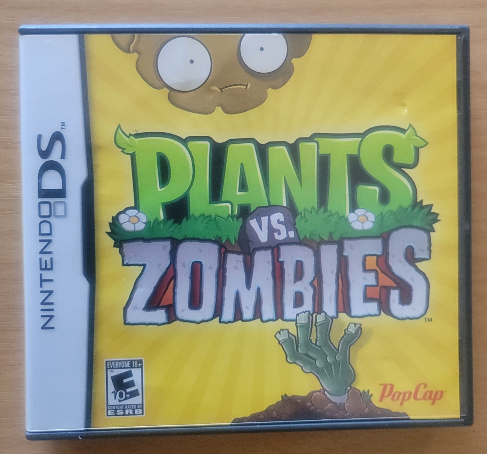 GENUINE ORIGINAL Plants Vs. Zombies Nintendo DS *NO GAME* Case ONLY