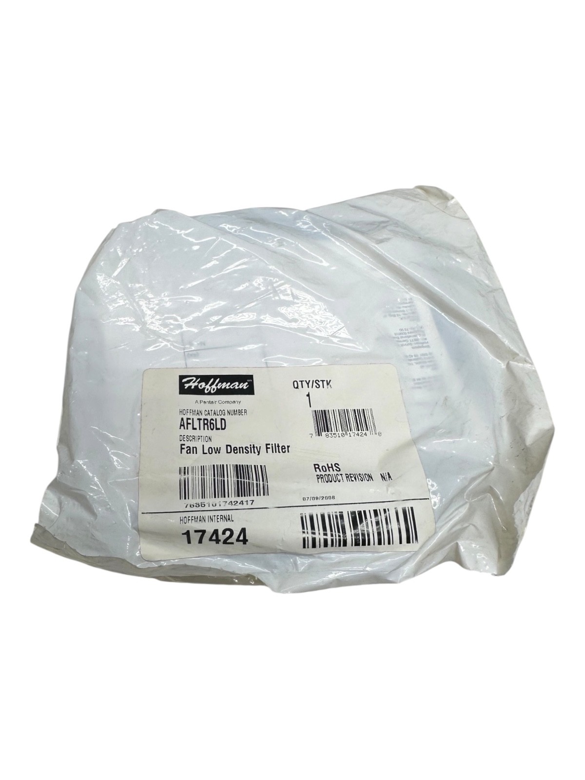 Hoffman AFLTR6LD Fan Low Density Filter 🔥Fast Shipping🔥