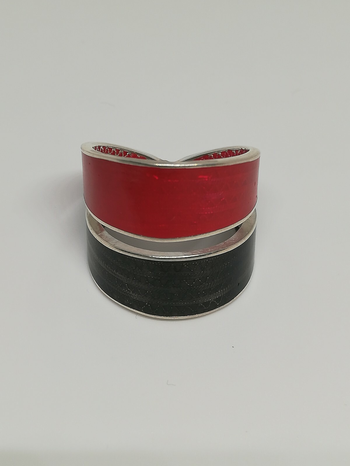.925 Solid Silver Cocktail Party Ring New.