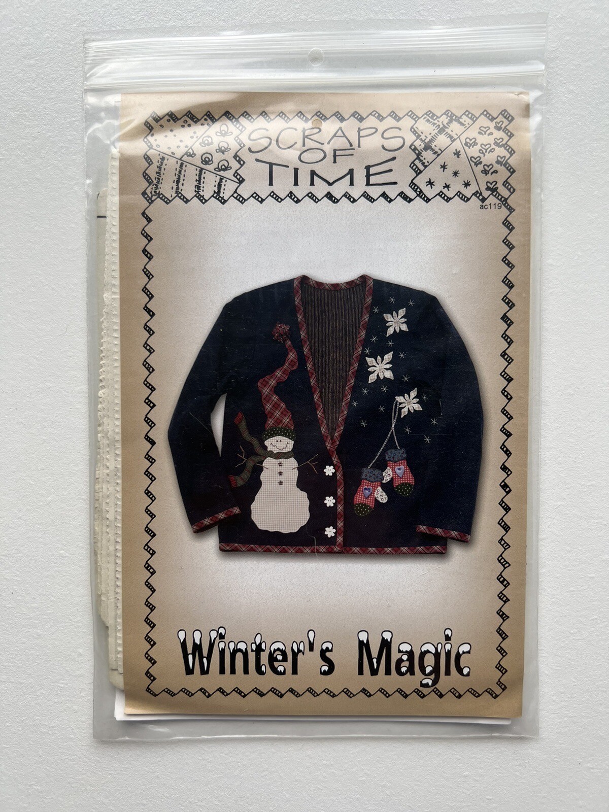VINTAGE Scraps of Time - Winter’s Magic - Janet G. Selck - NEW UNCUT