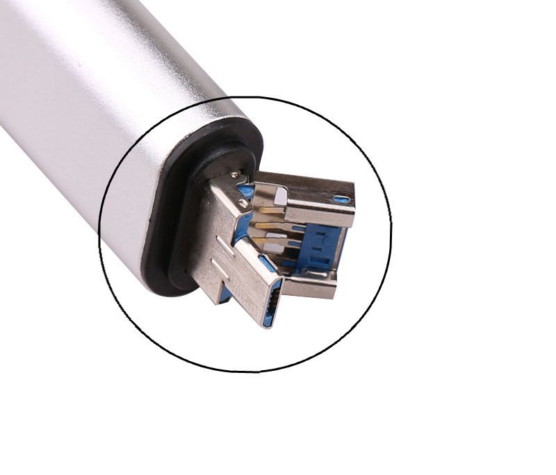 5 in 1 USB3.1 Type C / USB / Micro USB SD SDHC TF Memory Card Reader OTG Adapter