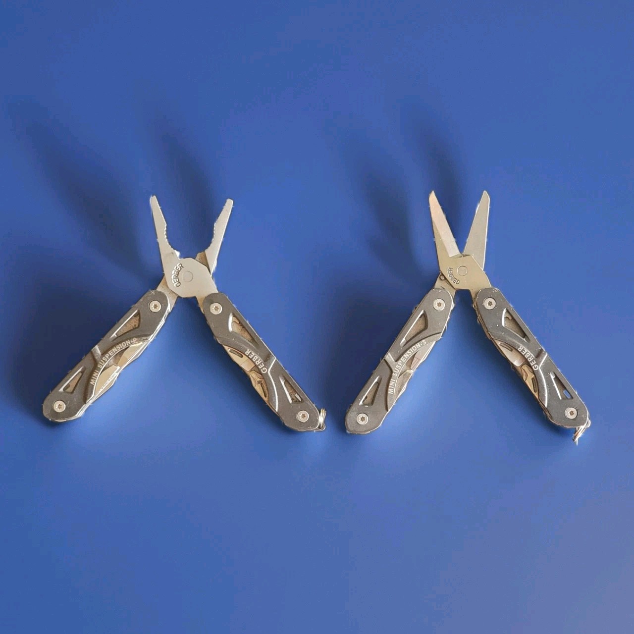 Gerber Mini Suspension Multi-Tools (2 Pack) One Pliers, One Scissors