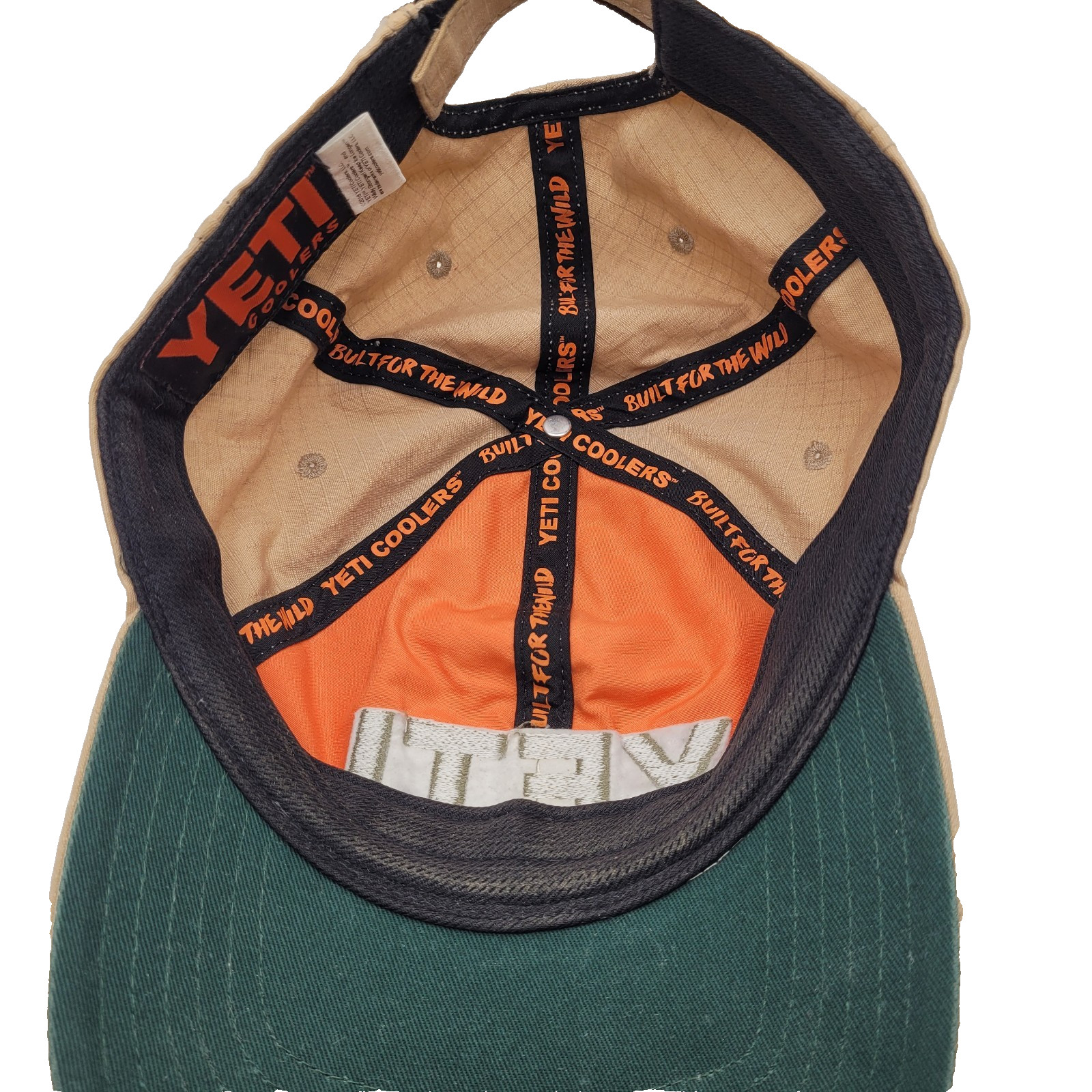 YETI Field Tan Ripstop Hat Discontinued Hard to Find Great Condition See Photos