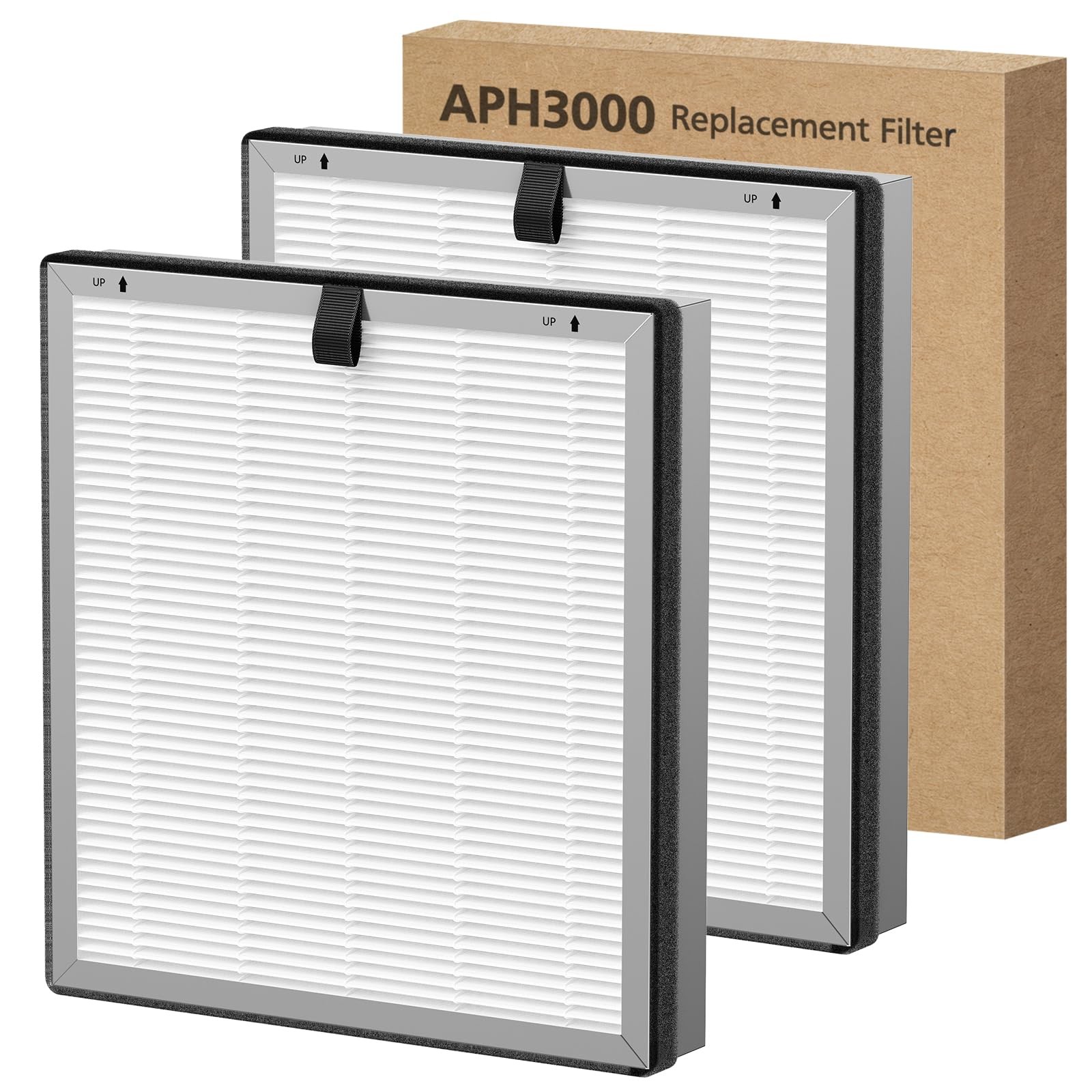 APH3000 Replacement Filter Compatible with KNKA APH3000 Air Purifi-er, 3-IN-1...