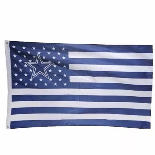 Cowboys FLAG 3X5 Dallas Banner American Football New Fast USA Ship Dak Lamb
