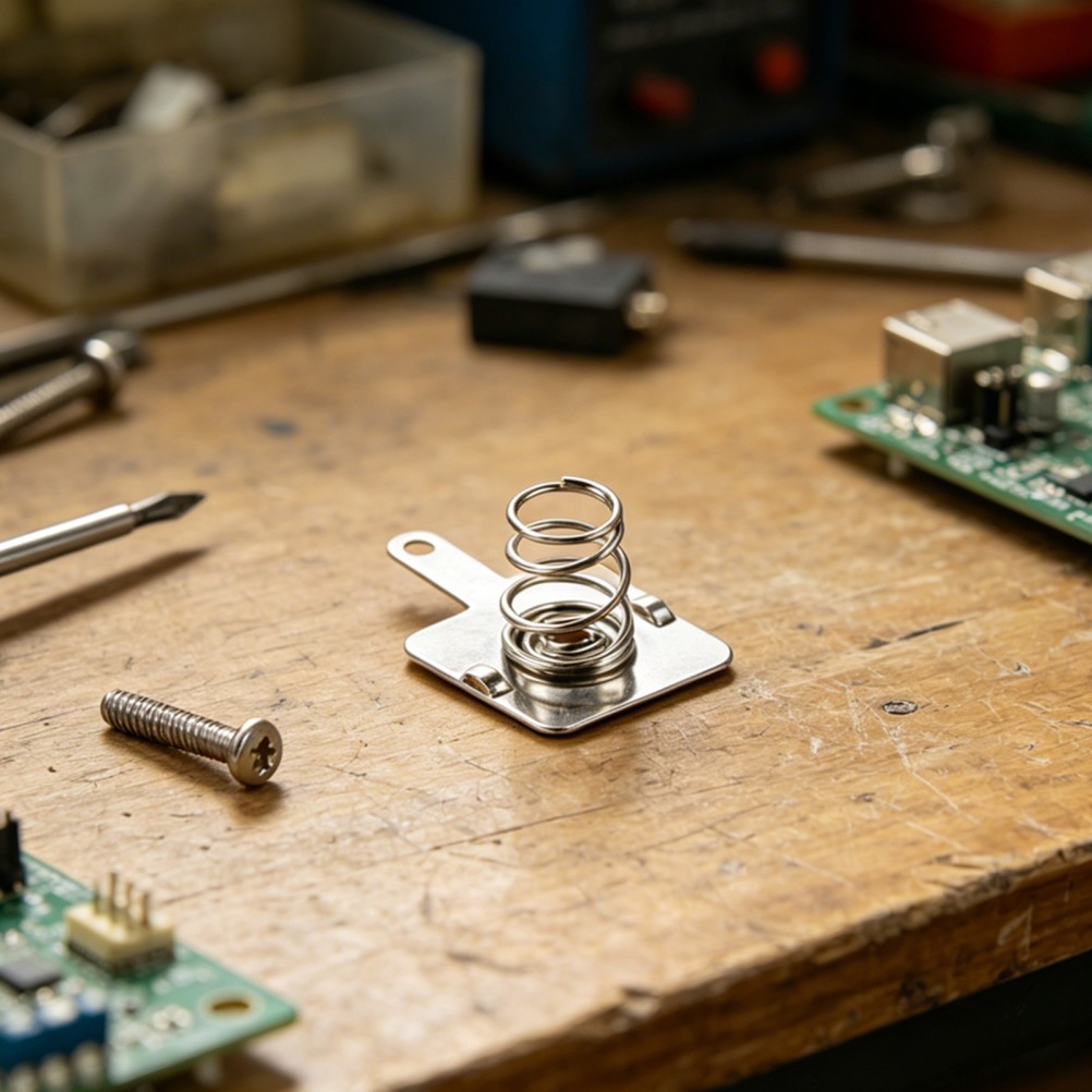 30 Sets Battery Spring for Electronics Pack Plate Connector Springs Contact