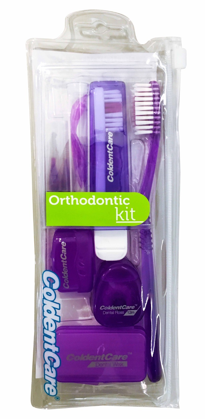 9 Orthodontic KIT Patient Oral Care Cleaning POUCH K147 Kit USA Seller