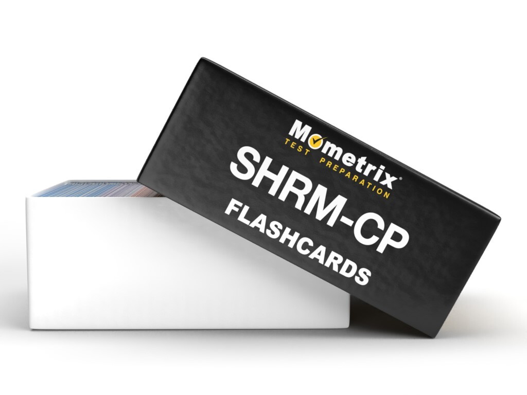 SHRM CP Exam Prep Study Cards (boxed)