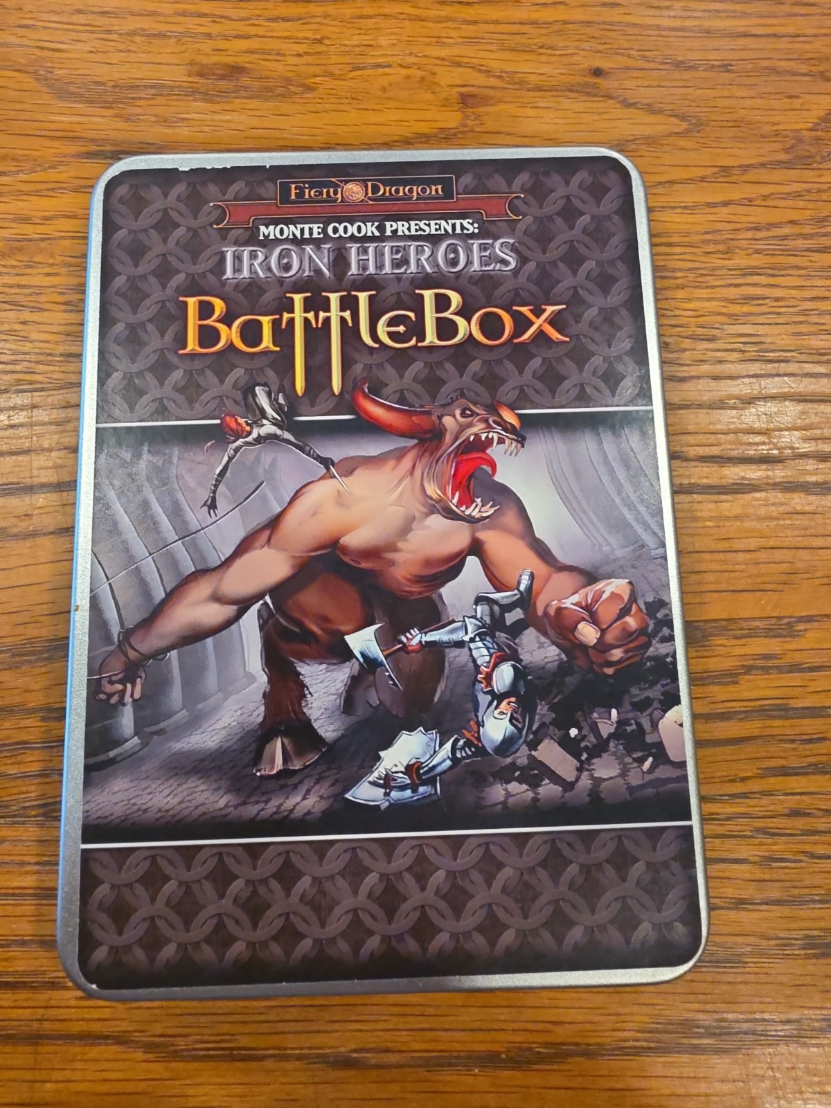 Fiery Dragon Iron Heroes Battle Box Monte Cook Presents