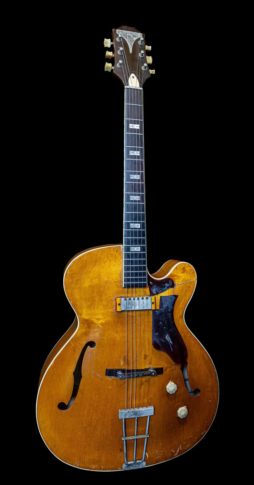 Vintage 1953-1955 Epiphone Zephyr Regent Archtop New York Made Omar Kent Dykes