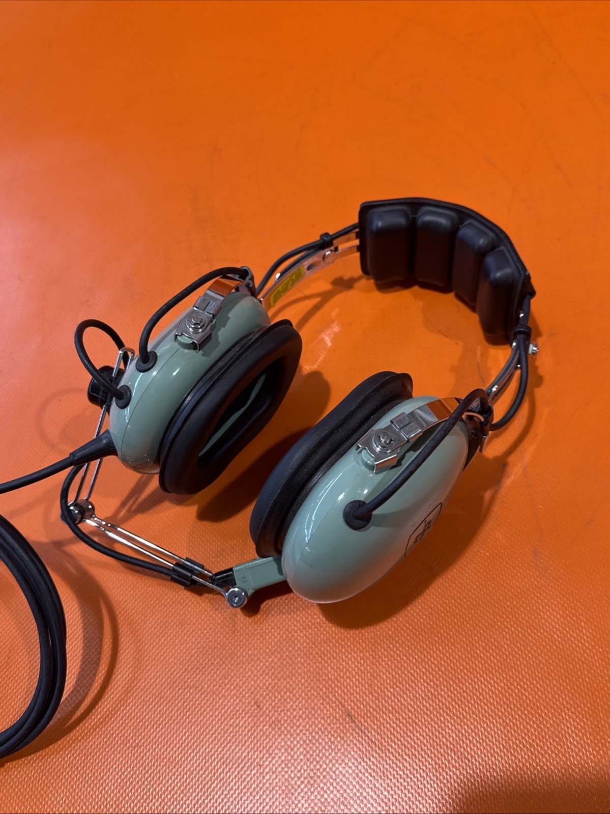 David Clark Model H10-40 Aviation Headset with M4 Microphone perfect condition