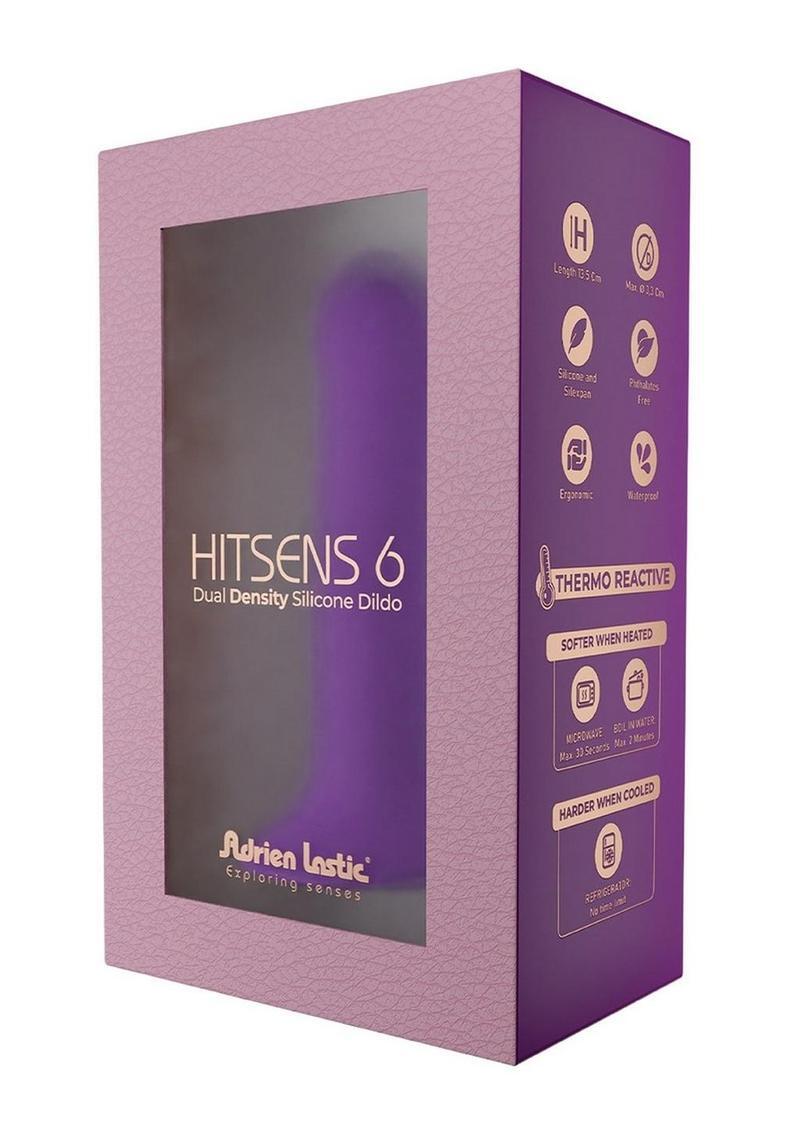 Rechargeable Hitsens Vibrating G-Spot Dildo Clit Massager Couple Sex Toy Women