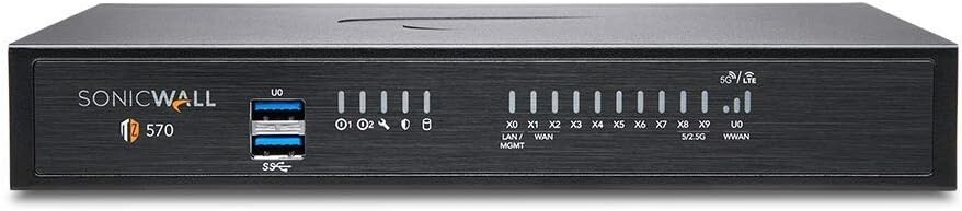 Sonicwall TZ570 Network Security Appliance Firewall (02-SSC-2833) - Open Box