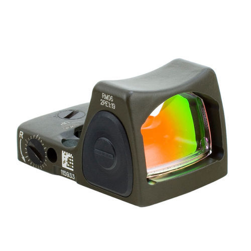 Trijicon RM06 OD Green Type 2 Adjustable LED Reflex Sight 3.25 MOA RM06-C-700695