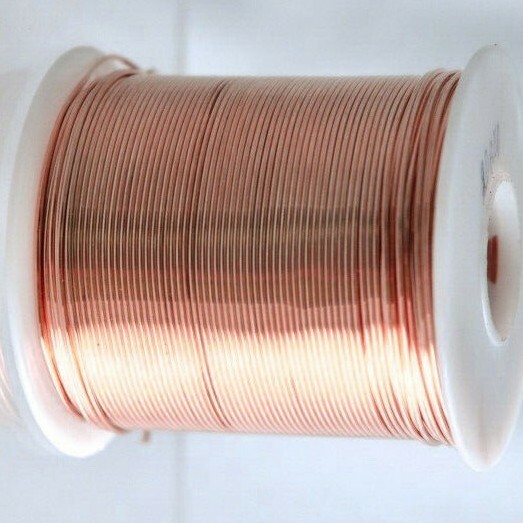 Bare Copper Wire 20 Gauge 1 lb Spool (315 Feet) Diameter 0.032