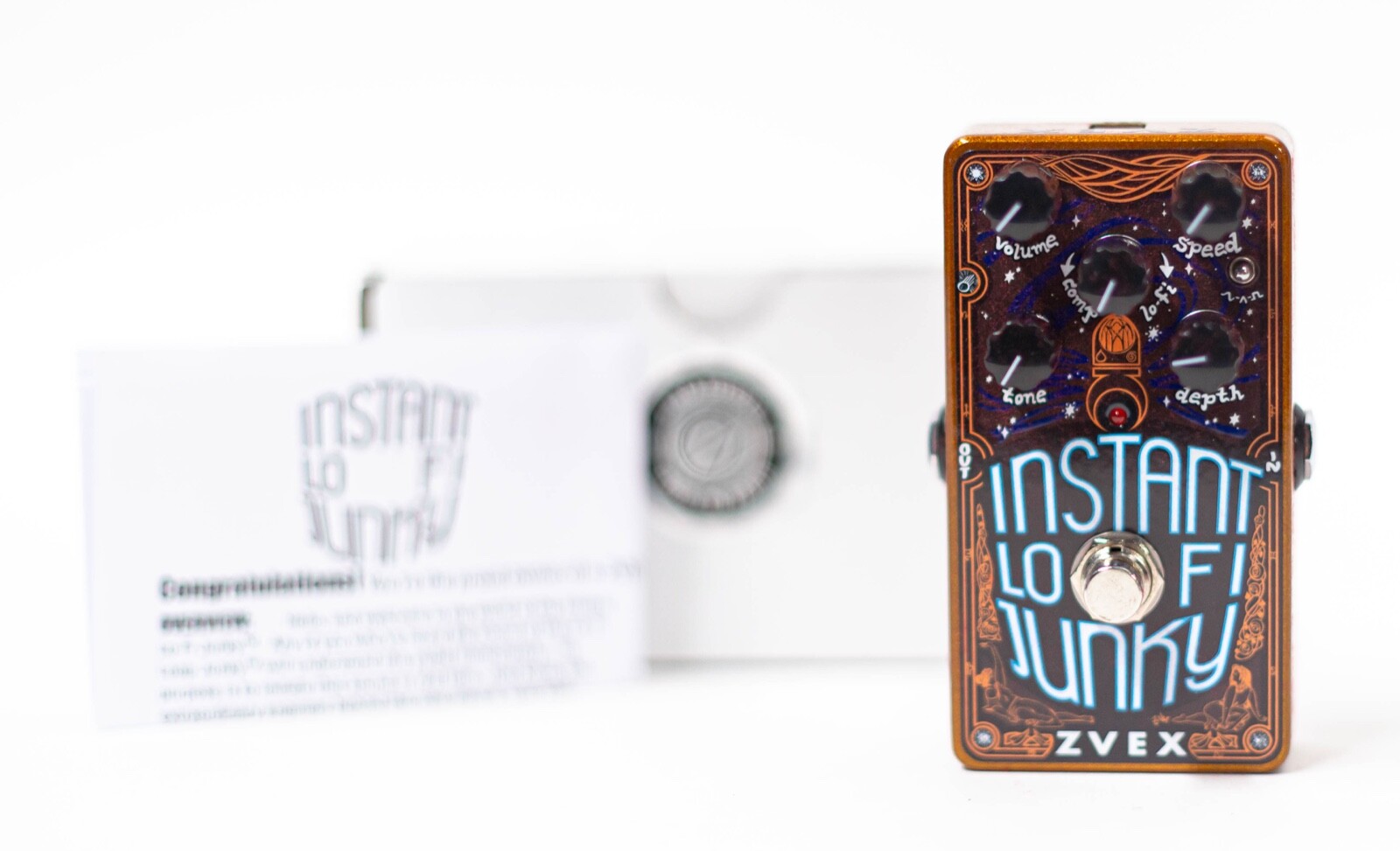 Zvex Effects - Instant Lo-Fi Junky Vertical - Guitar Effect Pedal - New