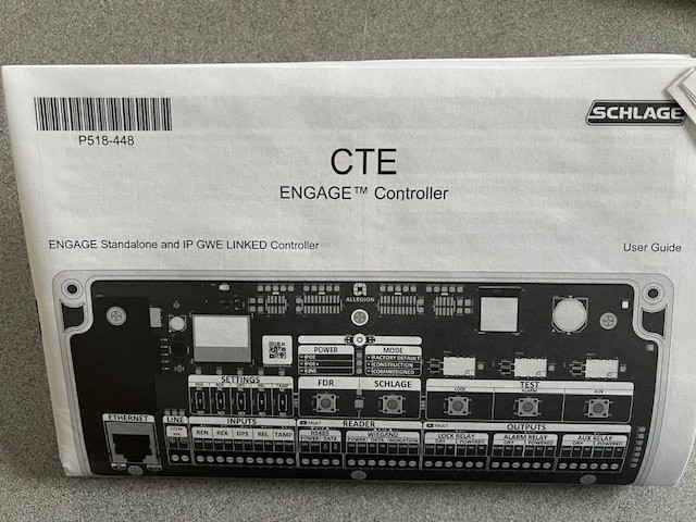 SCHLAGE CTE WITH MTB 15  BLACK    AS SHOWN